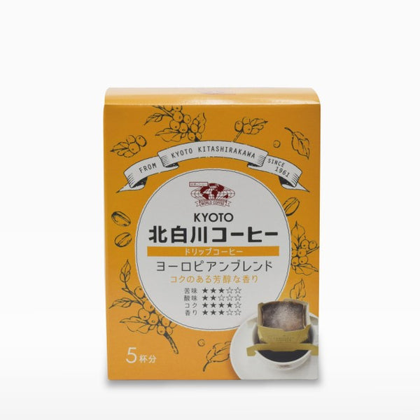 KYOTO COFFEE　European Blend<br>京都北白川コーヒー<br>ヨーロピアンブレンド